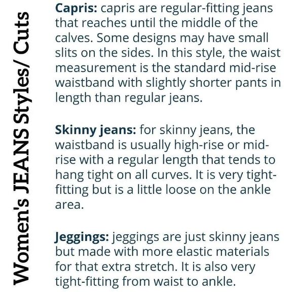 JEANS HELP GUIDE 👖🤔💭 🔴DO NOT BUY - Picture 9 of 9